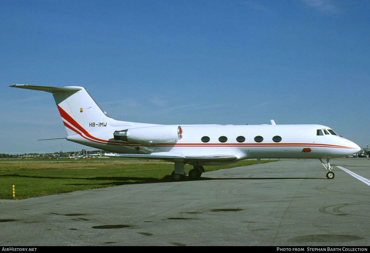 Aircraft Photo of HB-IMW | Grumman American G-1159 Gulfstream II | AirHistory.net #735169