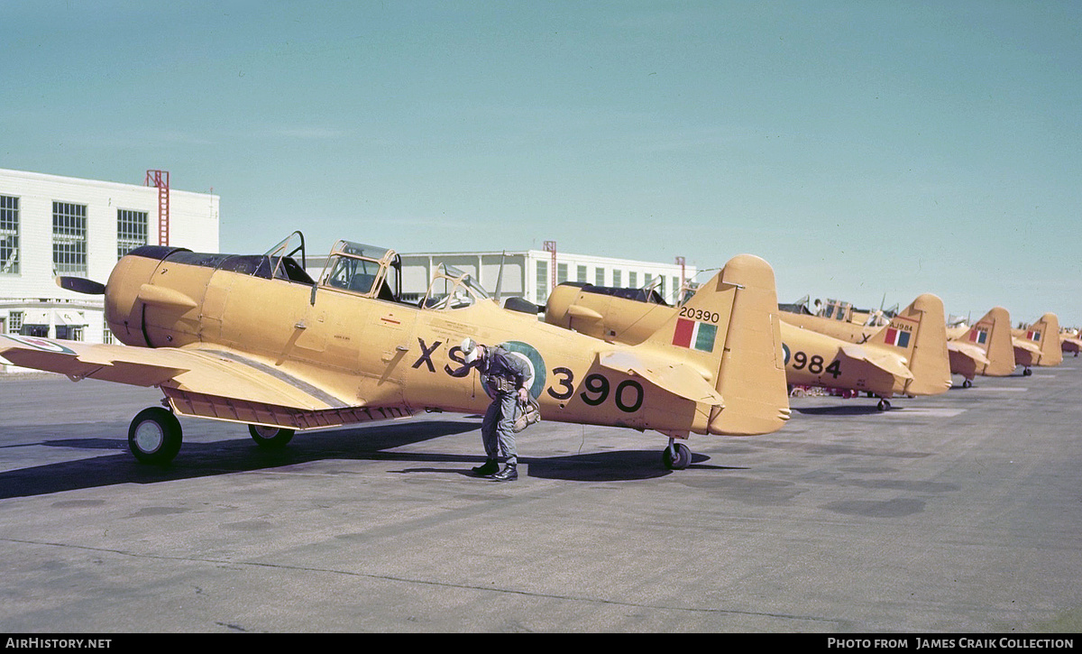 Aircraft Photo of 20390 | North American Harvard Mk4 | Canada - Air Force | AirHistory.net #735179