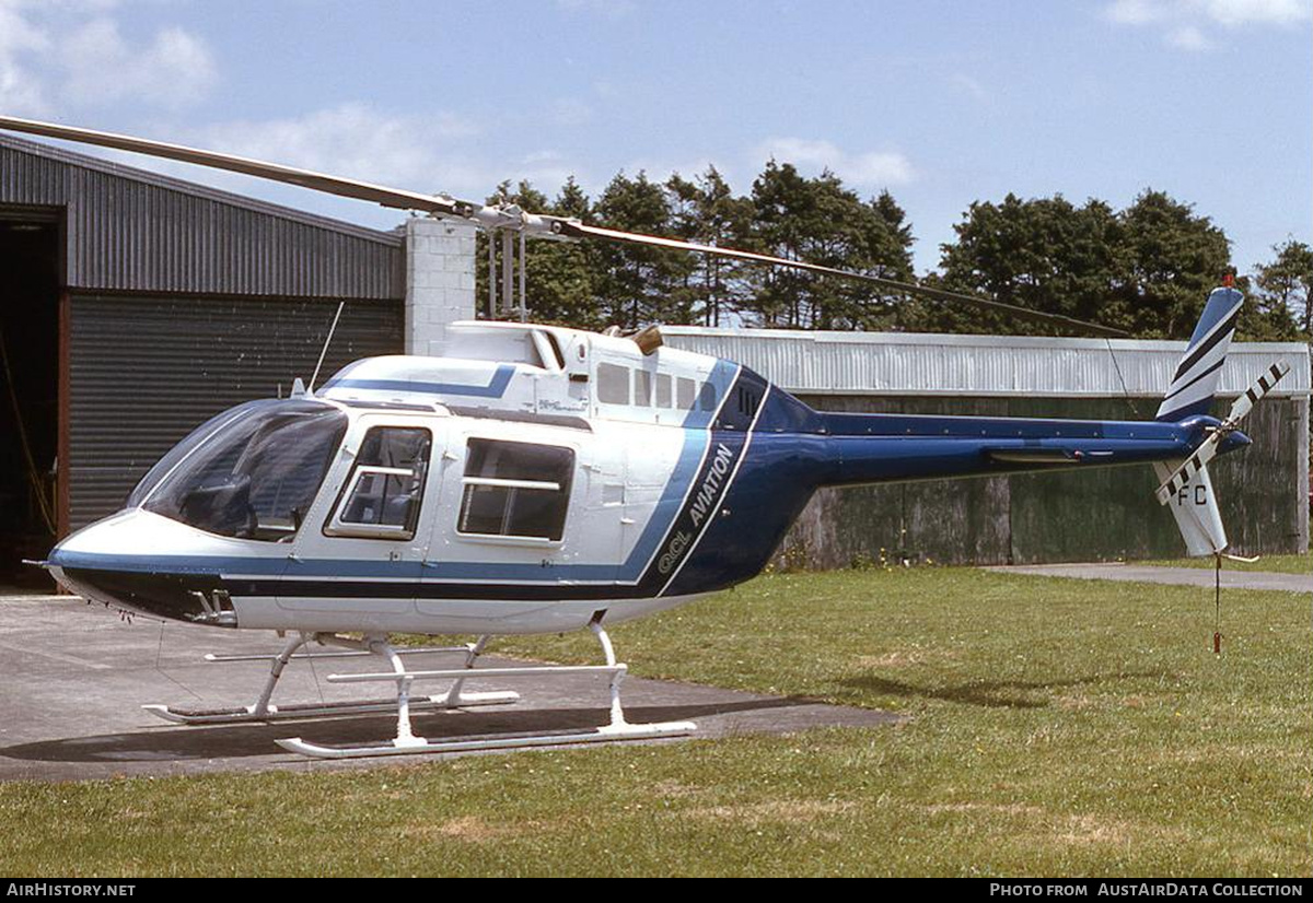 Aircraft Photo of ZK-HFC / FC | Bell 206B-2 JetRanger II | QCL Aviation | AirHistory.net #735191