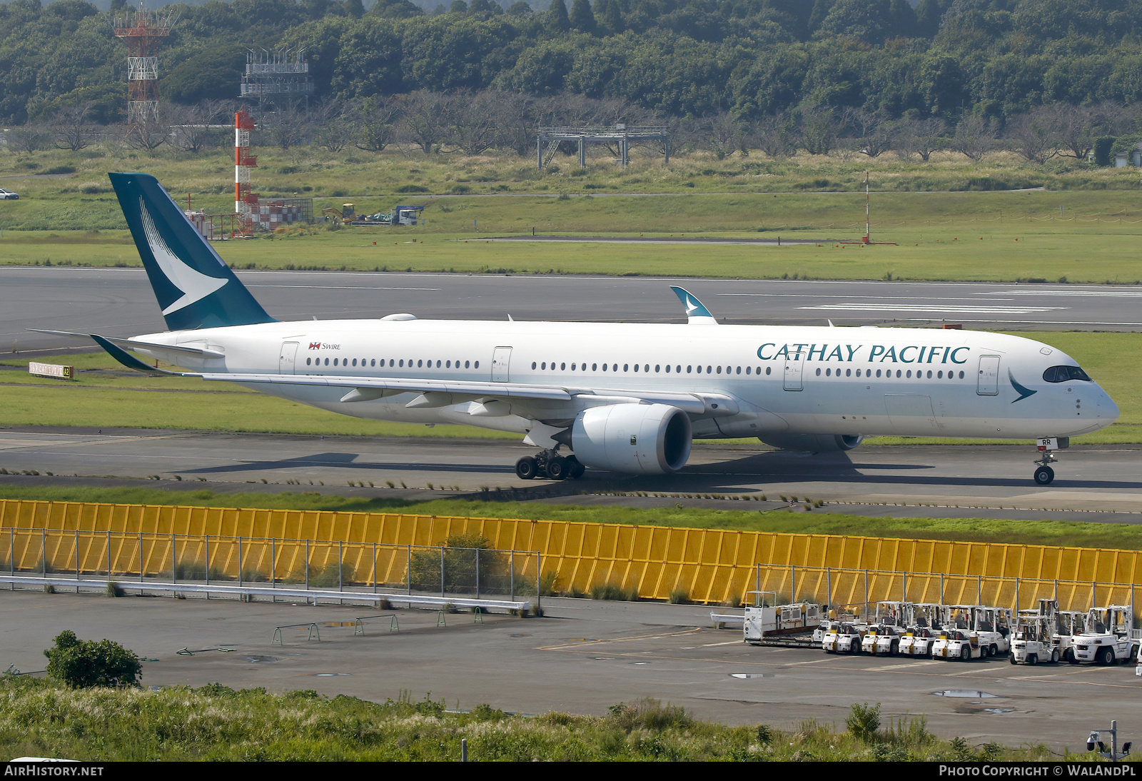 Aircraft Photo of B-LRR | Airbus A350-941 | Cathay Pacific Airways | AirHistory.net #735197