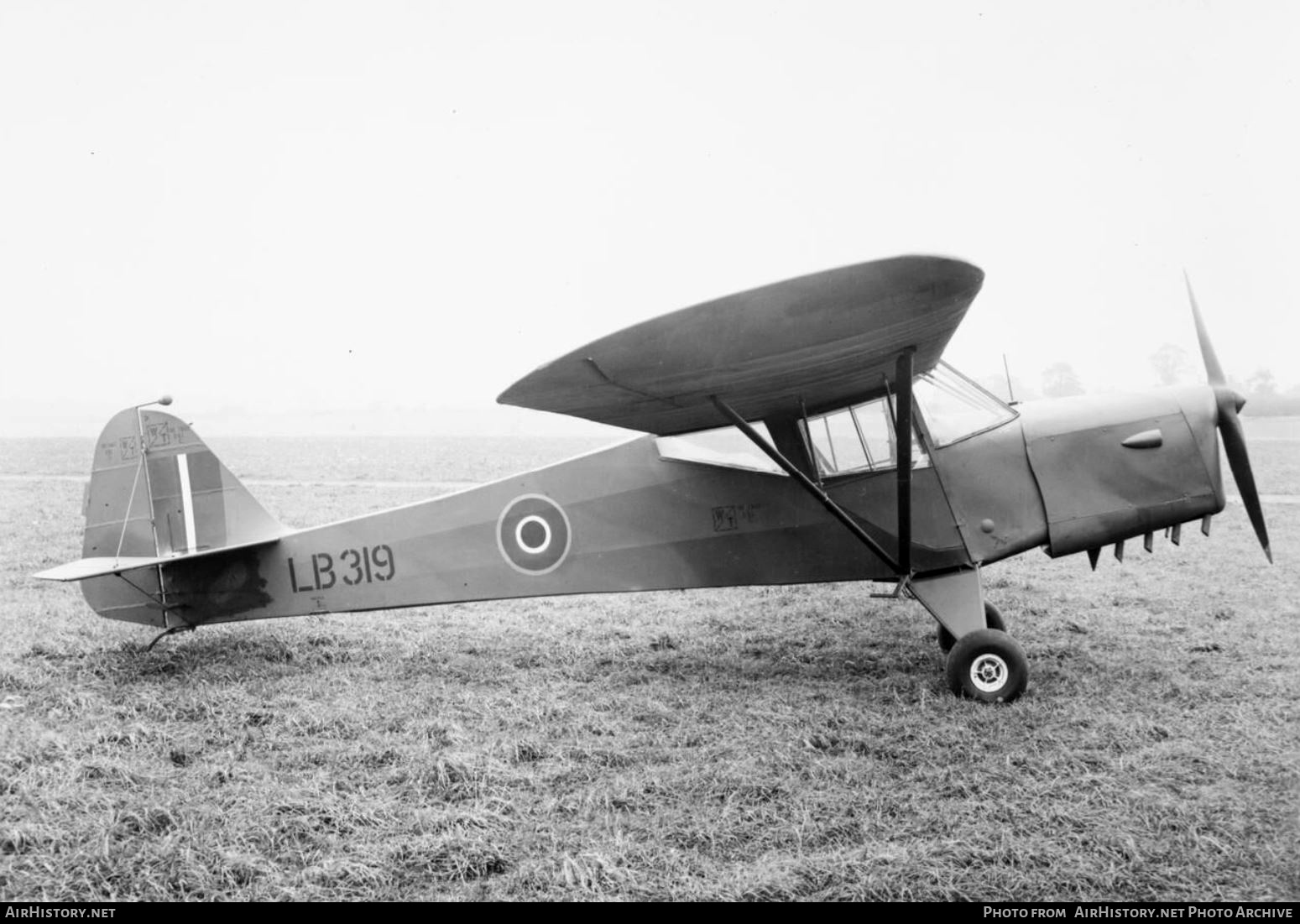 Aircraft Photo of LB319 | Taylorcraft E Auster Mk3 | UK - Air Force | AirHistory.net #735200