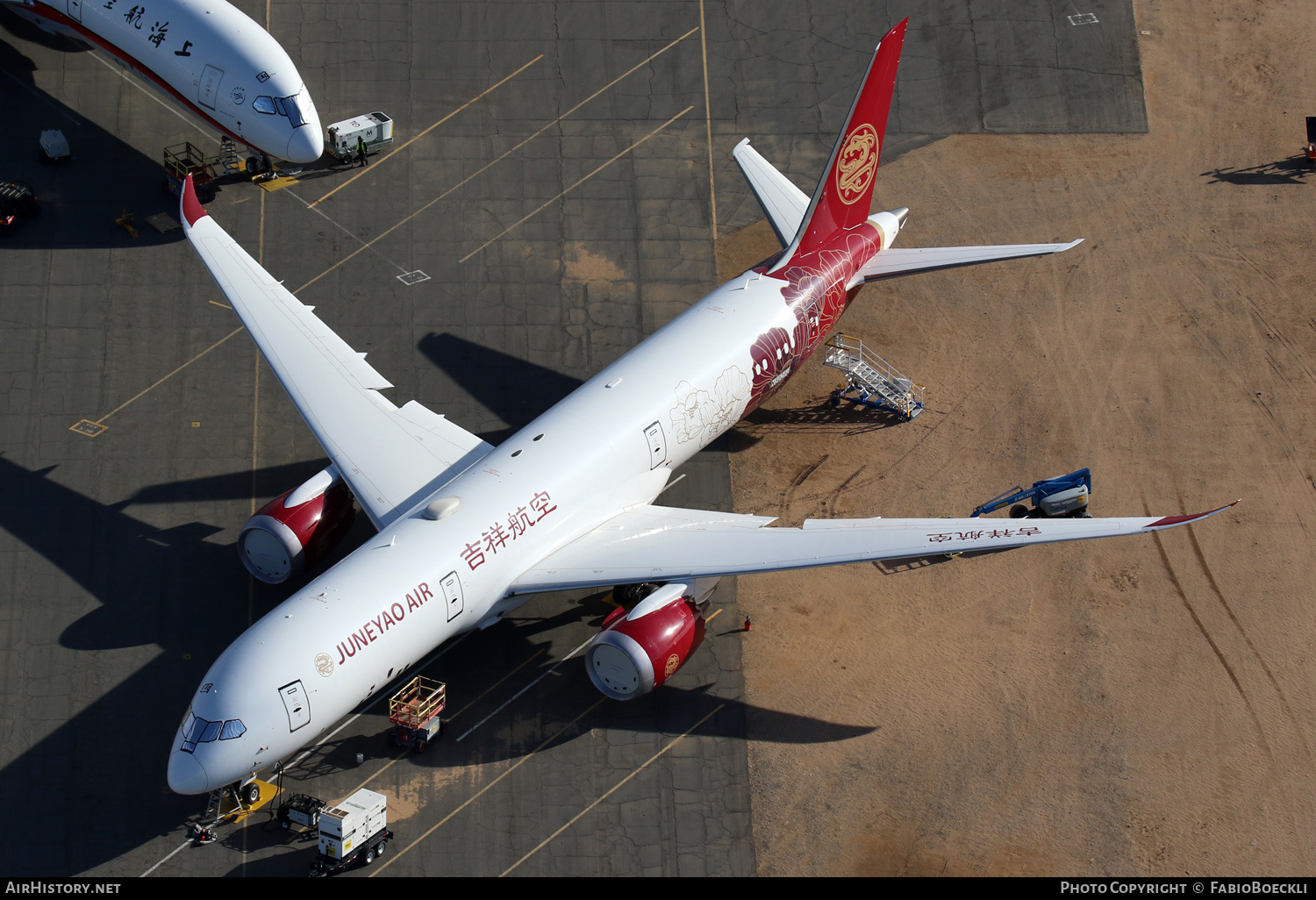Aircraft Photo of N5029U | Boeing 787-9 Dreamliner | Juneyao Airlines | AirHistory.net #735204