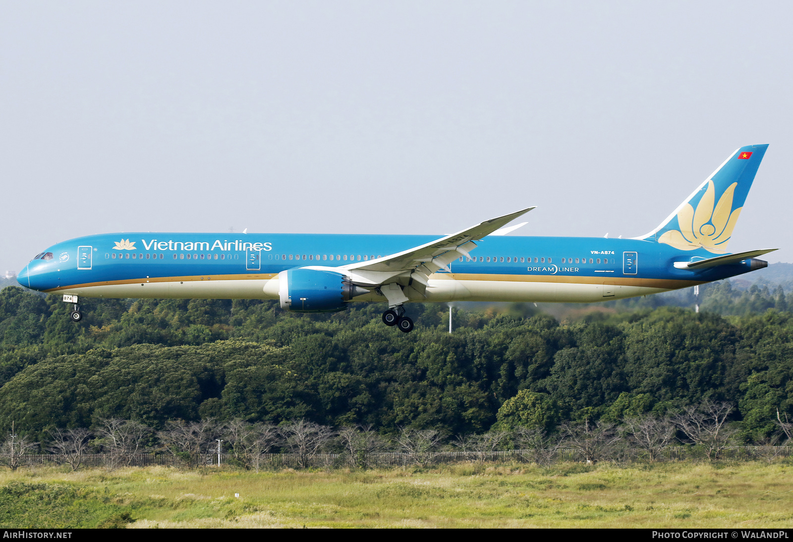 Aircraft Photo of VN-A874 | Boeing 787-10 Dreamliner | Vietnam Airlines | AirHistory.net #735216