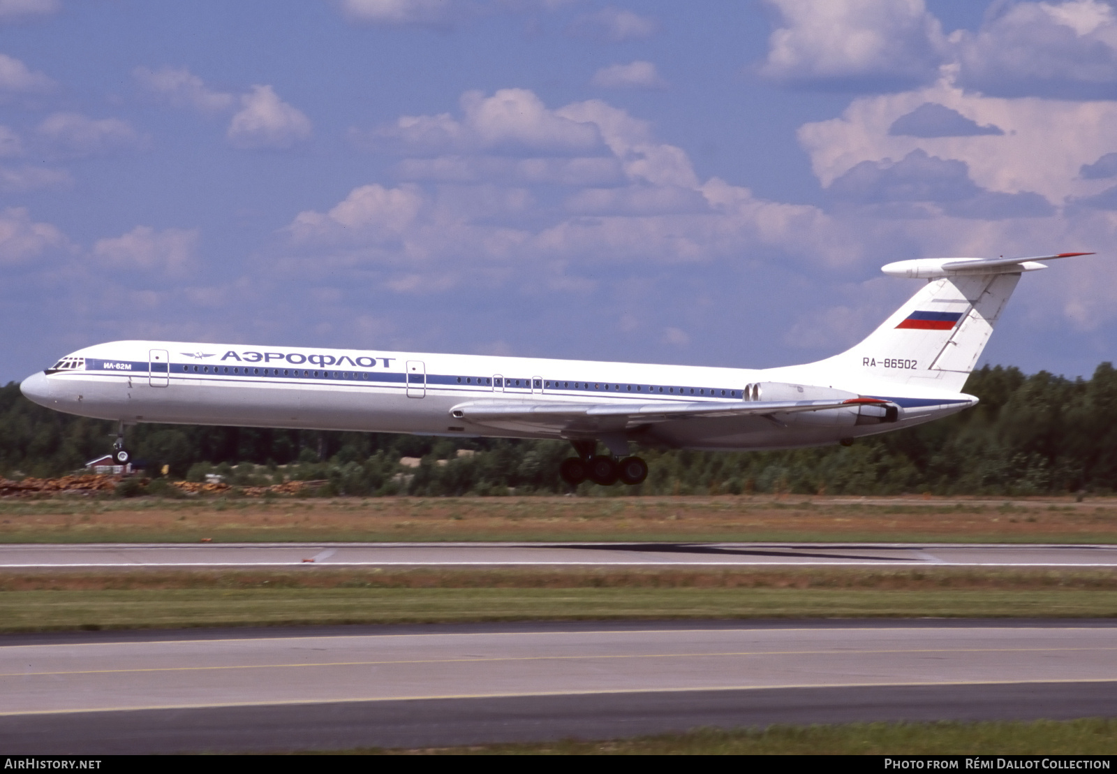 Aircraft Photo of RA-86502 | Ilyushin Il-62M | Aeroflot | AirHistory.net #735222