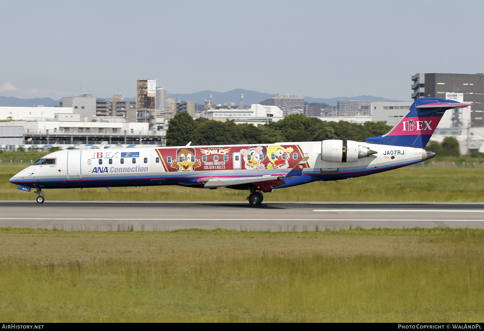 Aircraft Photo of JA07RJ | Bombardier CRJ-702ER NG (CL-600-2C10) | Ibex Airlines | AirHistory.net #735232