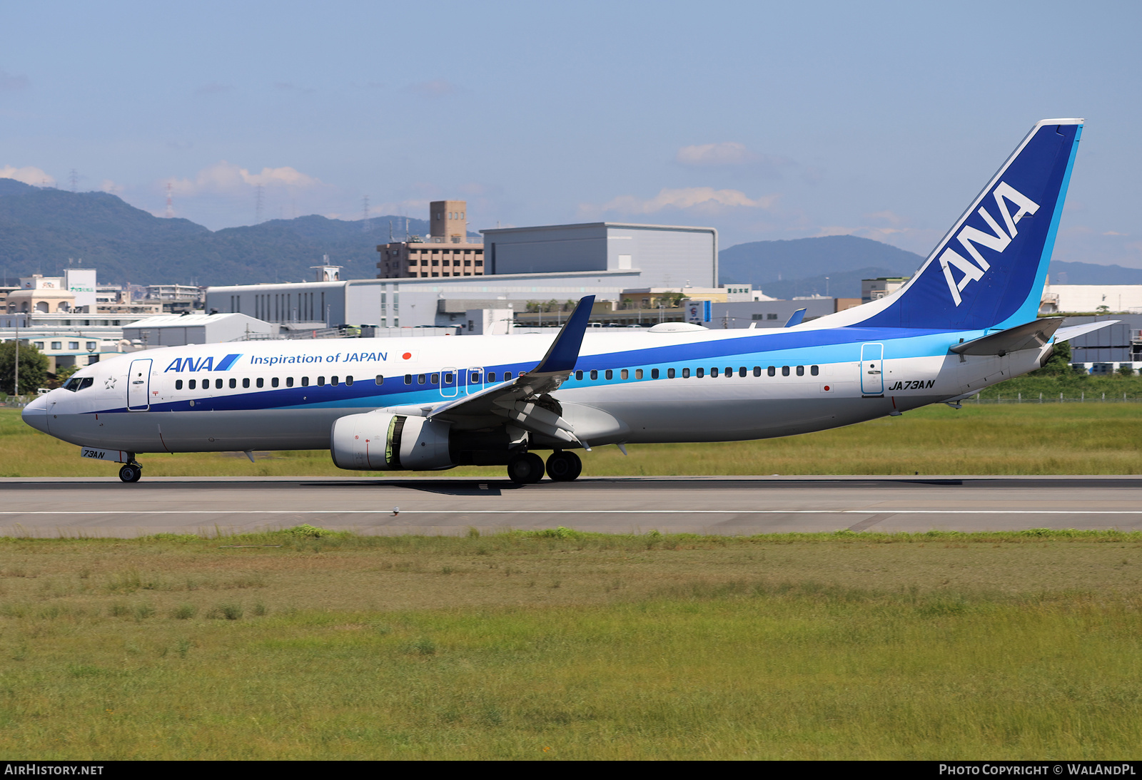 Aircraft Photo of JA83AN | Boeing 737-881 | AirHistory.net #735234
