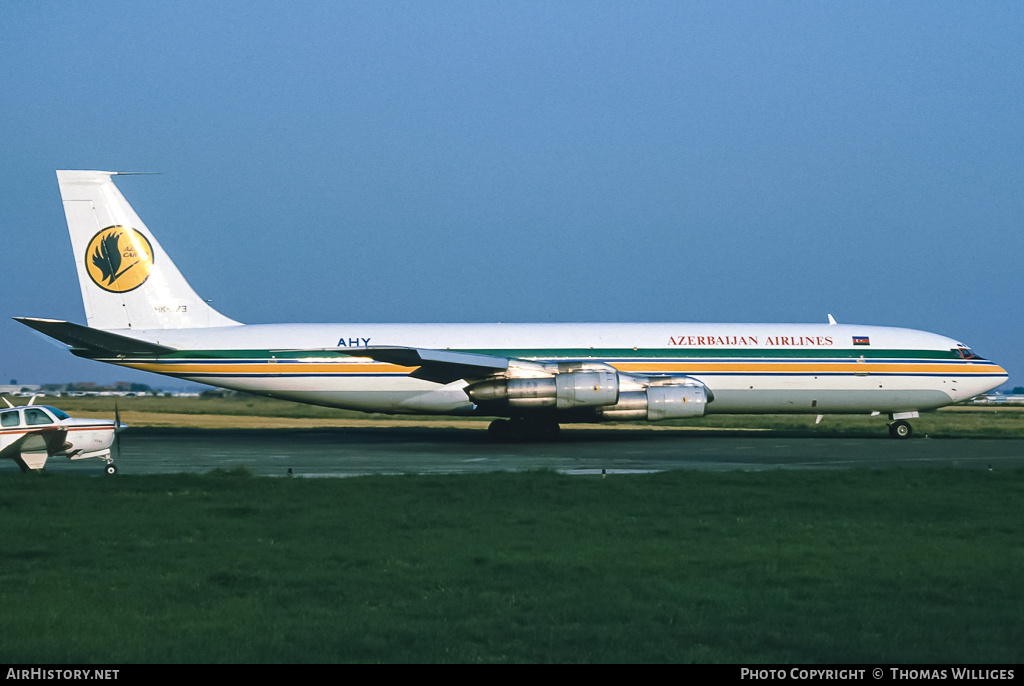 Aircraft Photo of 4K-AZ3 | Boeing 707-341C | Azerbaijan Airlines - AZAL - AHY Cargo | AirHistory.net #735259