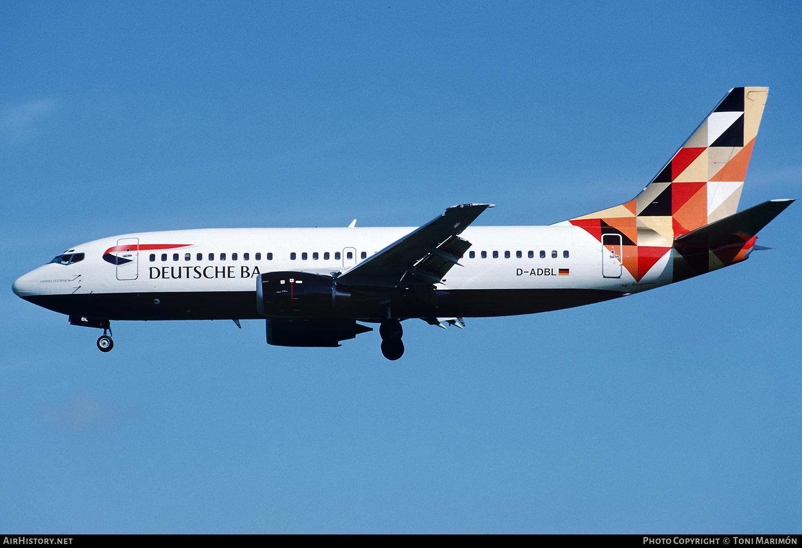 Aircraft Photo of D-ADBL | Boeing 737-31S | Deutsche BA | AirHistory.net #735260