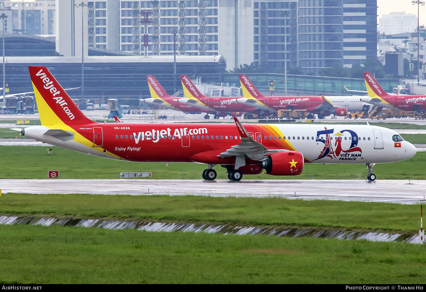 Aircraft Photo of VN-A539 | Airbus A321-251NX | VietJet Air | AirHistory.net #735268