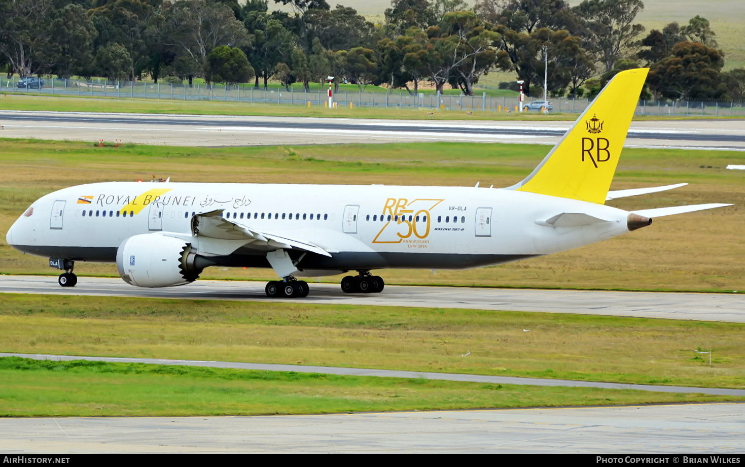 Aircraft Photo of V8-DLA | Boeing 787-8 Dreamliner | Royal Brunei Airlines | AirHistory.net #735278