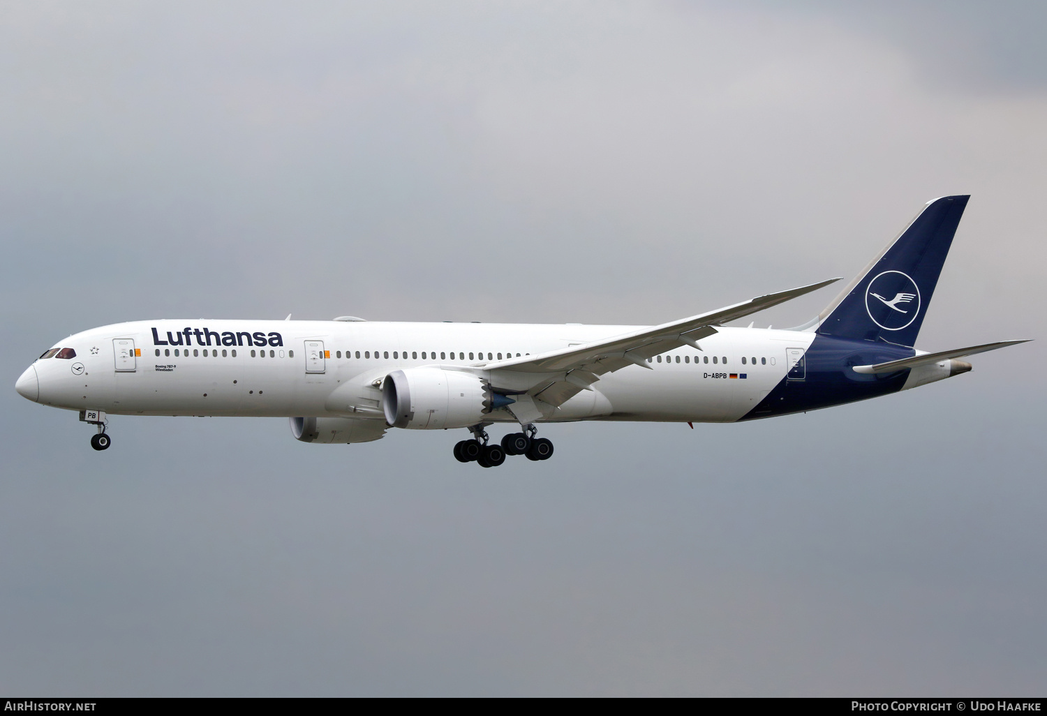 Aircraft Photo of D-ABPB | Boeing 787-9 Dreamliner | Lufthansa | AirHistory.net #735294