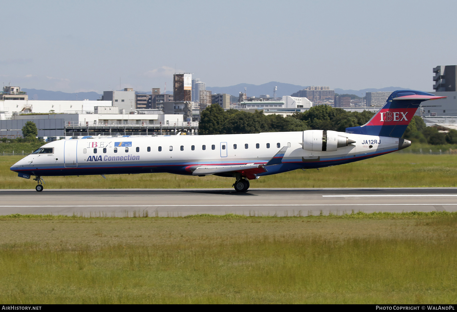 Aircraft Photo of JA12RJ | Bombardier CRJ-702ER NG (CL-600-2C10) | Ibex Airlines | AirHistory.net #735301
