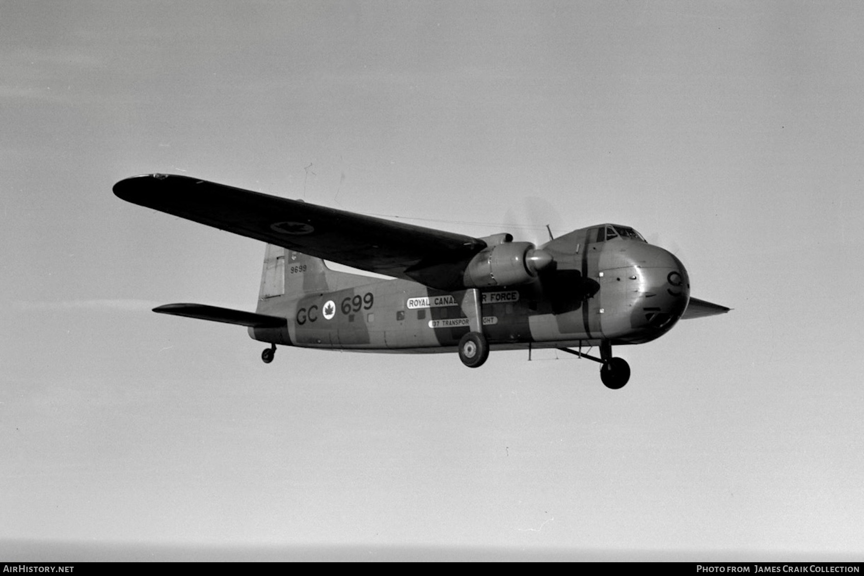 Aircraft Photo of 9699 | Bristol 170 Freighter Mk31M | Canada - Air Force | AirHistory.net #735324