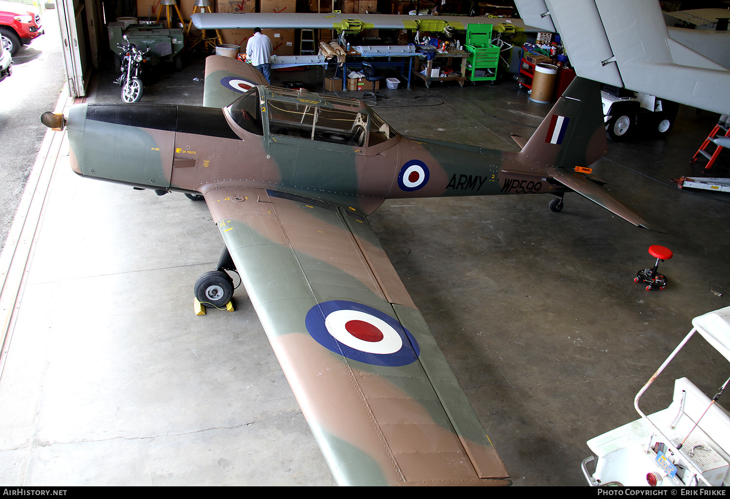 Aircraft Photo of N48262 / WP599 | De Havilland DHC-1 Chipmunk T10 | UK - Air Force | AirHistory.net #735329