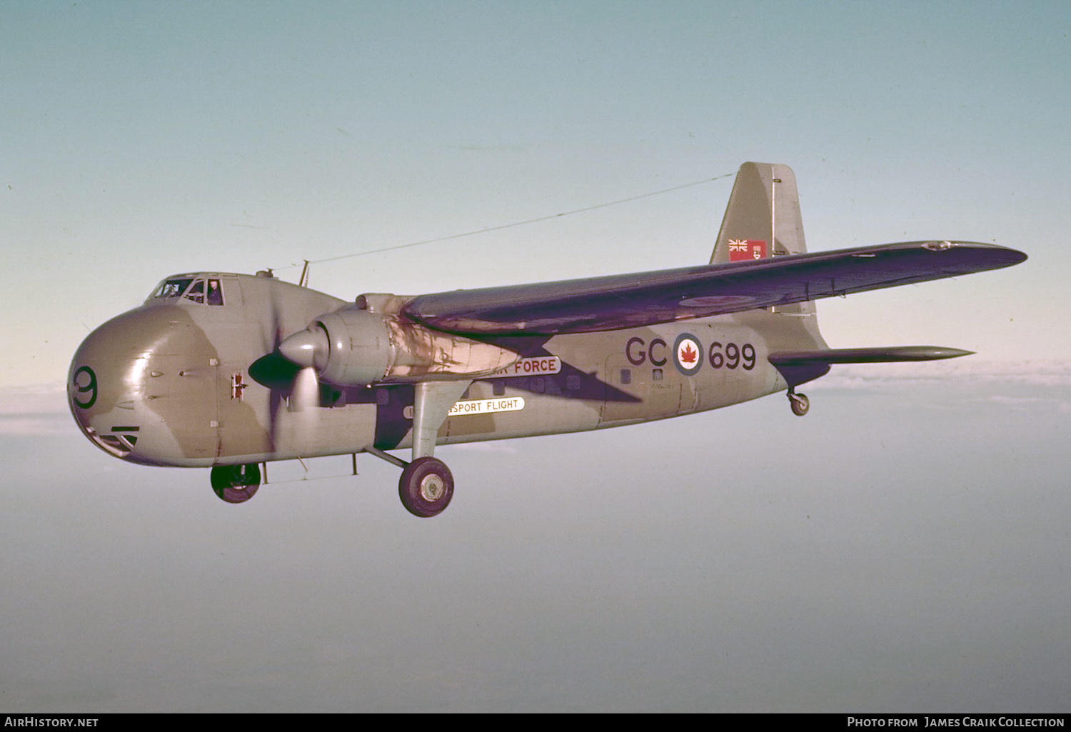 Aircraft Photo of 9699 | Bristol 170 Freighter Mk31M | Canada - Air Force | AirHistory.net #735336
