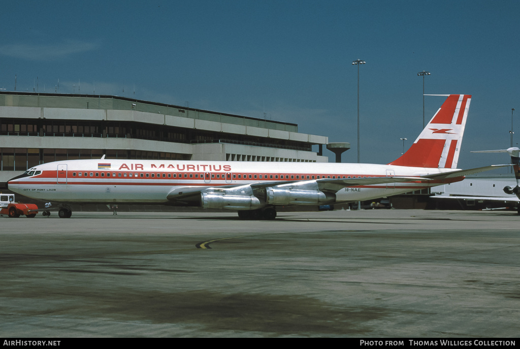 Aircraft Photo of 3B-NAE | Boeing 707-344B | Air Mauritius | AirHistory.net #735350