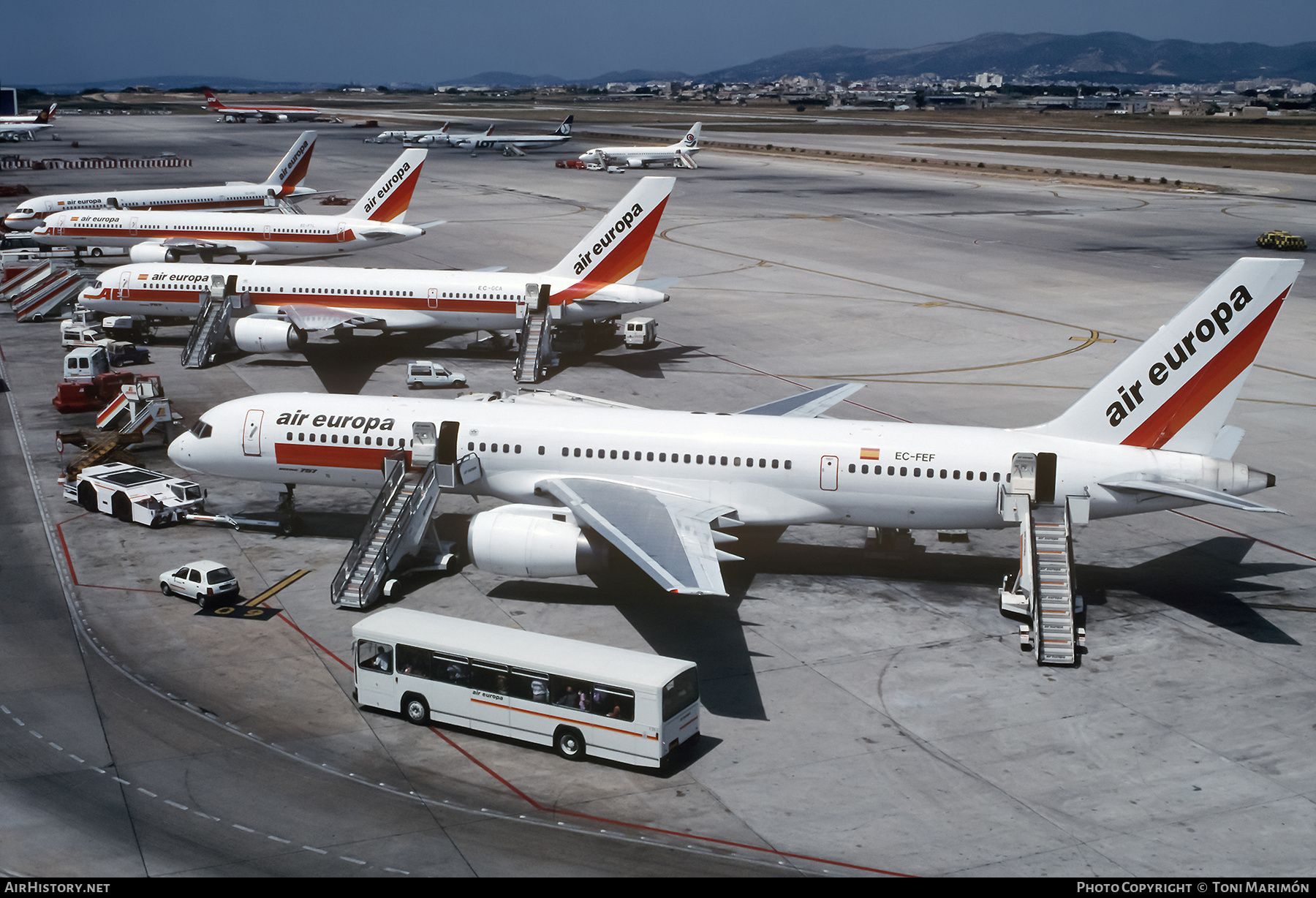 Aircraft Photo of EC-FEF | Boeing 757-236 | Air Europa | AirHistory.net #735357