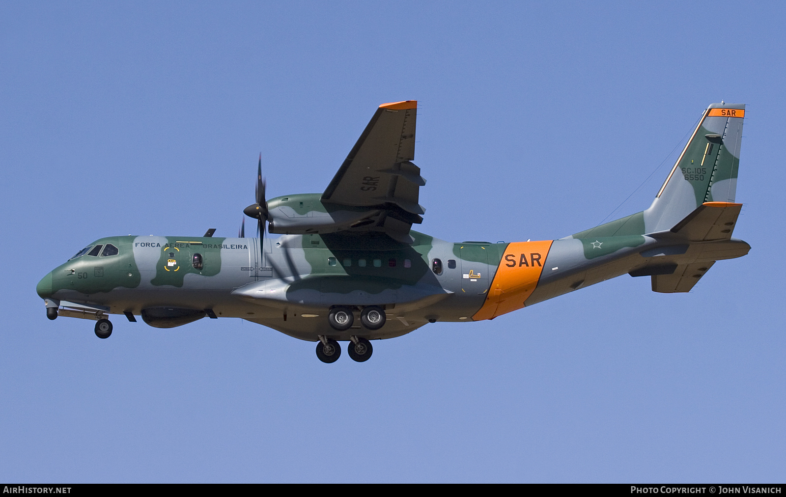 Aircraft Photo of 6550 | CASA SC-105 Amazonas | Brazil - Air Force | AirHistory.net #735384