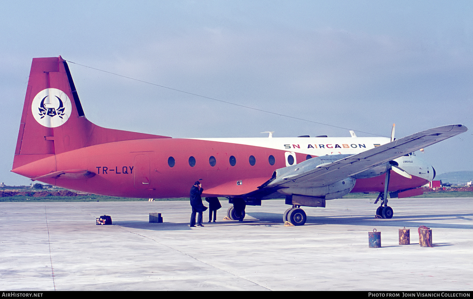Aircraft Photo of TR-LQY | Hawker Siddeley HS-748 Srs2/214 | Air Gabon | AirHistory.net #735385