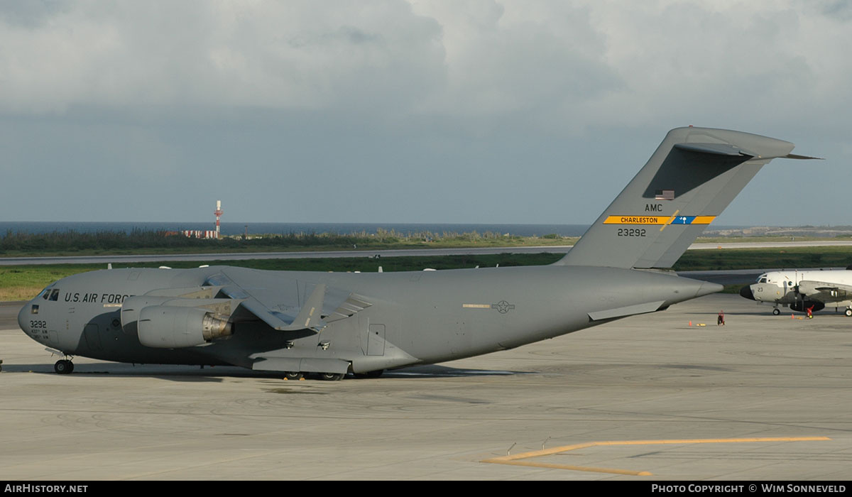 Aircraft Photo of 92-3292 / 23292 | McDonnell Douglas C-17A Globemaster III | USA - Air Force | AirHistory.net #735411