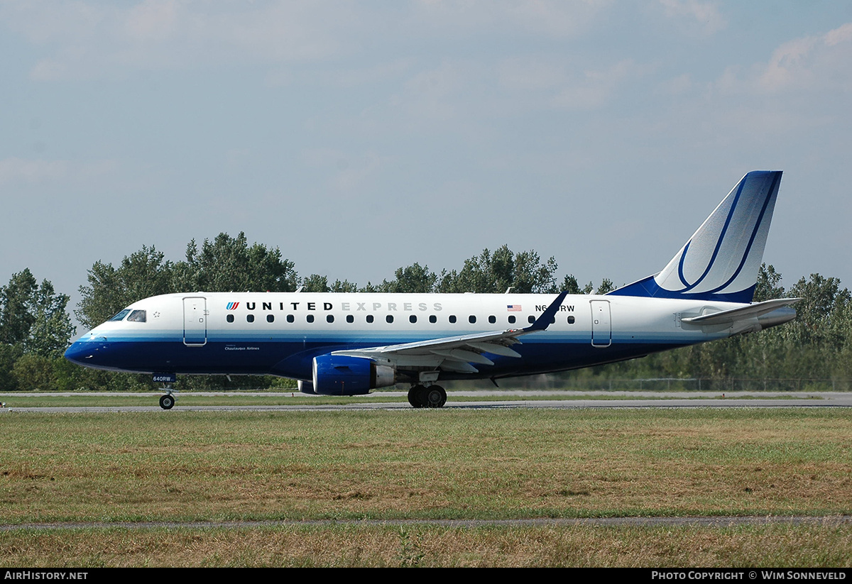 Aircraft Photo of N640RW | Embraer 170SE (ERJ-170-100SE) | United Express | AirHistory.net #735415