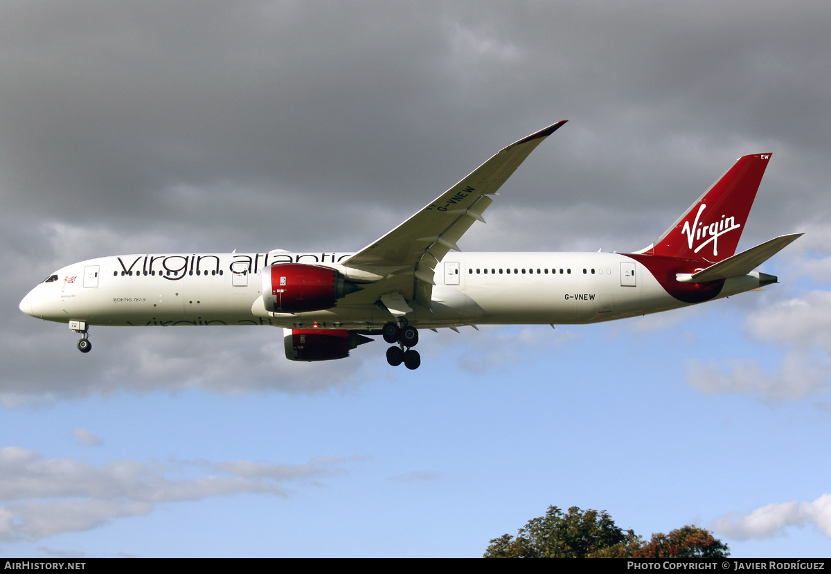 Aircraft Photo of G-VNEW | Boeing 787-9 Dreamliner | Virgin Atlantic Airways | AirHistory.net #735426