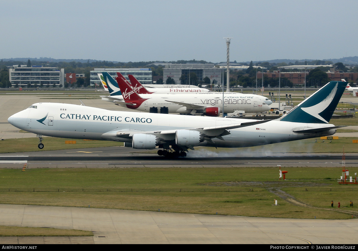Aircraft Photo of B-LJL | Boeing 747-867F/SCD | Cathay Pacific Airways Cargo | AirHistory.net #735429