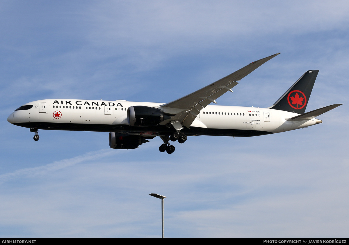 Aircraft Photo of C-FVLQ | Boeing 787-9 Dreamliner | Air Canada | AirHistory.net #735447