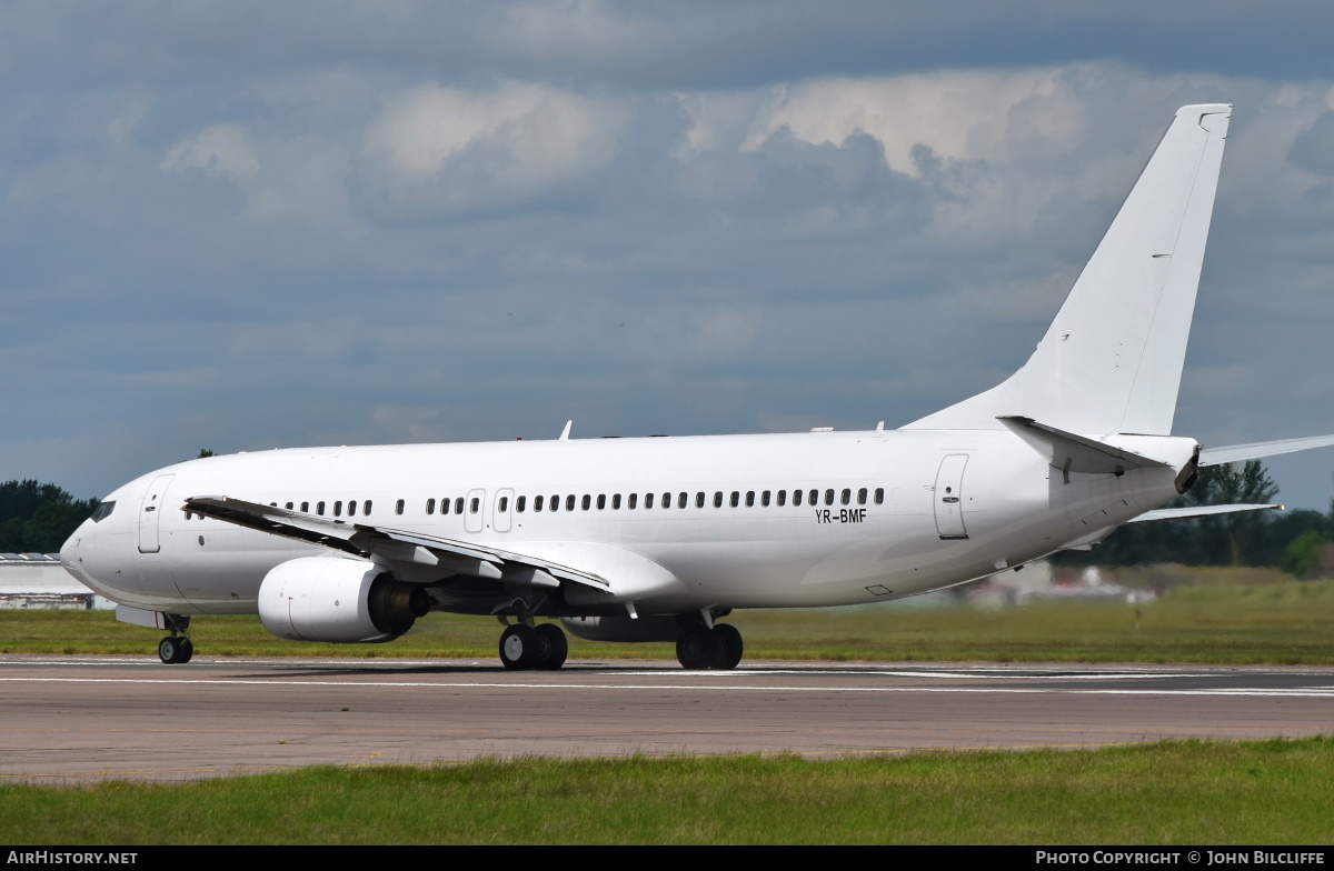Aircraft Photo of YR-BMF | Boeing 737-8Q8 | AirHistory.net #735450