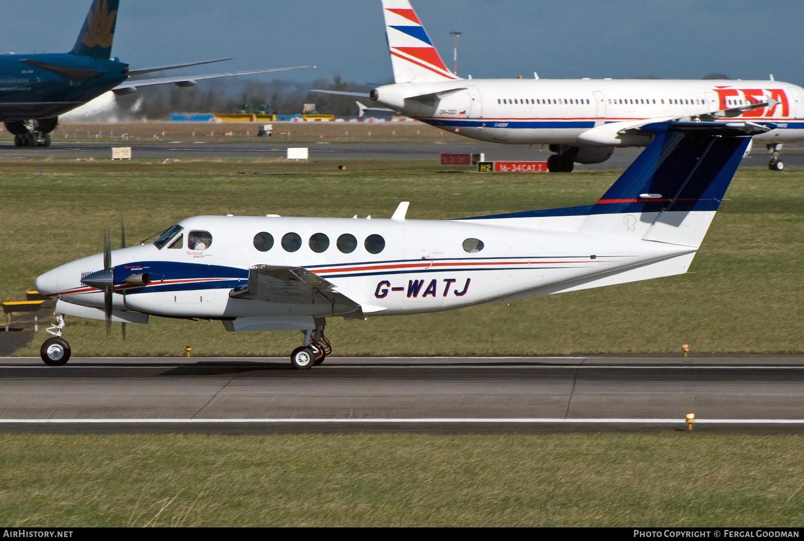Aircraft Photo of G-WATJ | Hawker Beechcraft B200GT King Air | AirHistory.net #735453