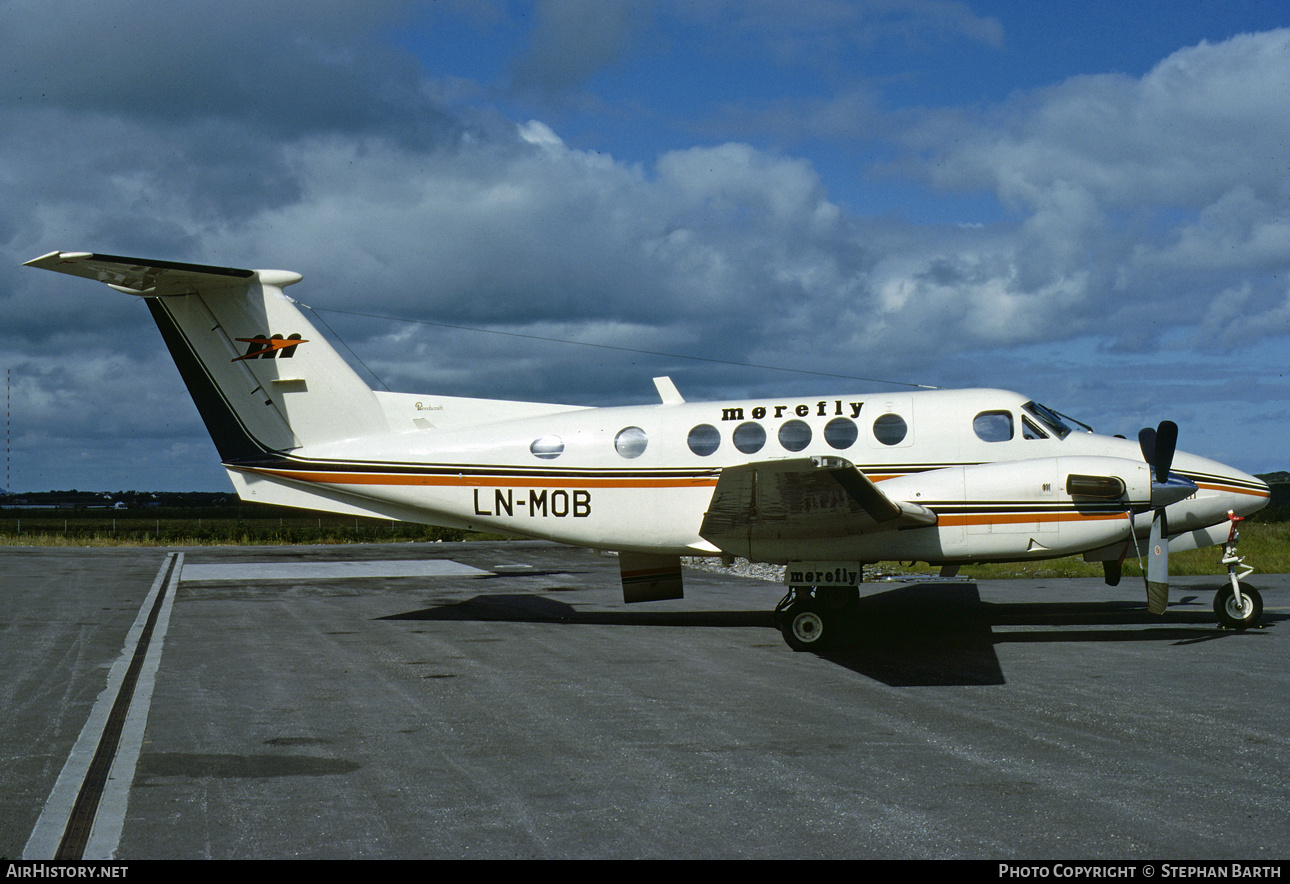 Aircraft Photo of LN-MOB | Beech 200 Super King Air | Mørefly | AirHistory.net #735459