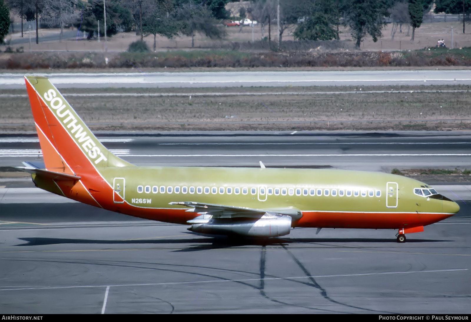 Aircraft Photo of N26SW | Boeing 737-2H4/Adv | Southwest Airlines | AirHistory.net #735462
