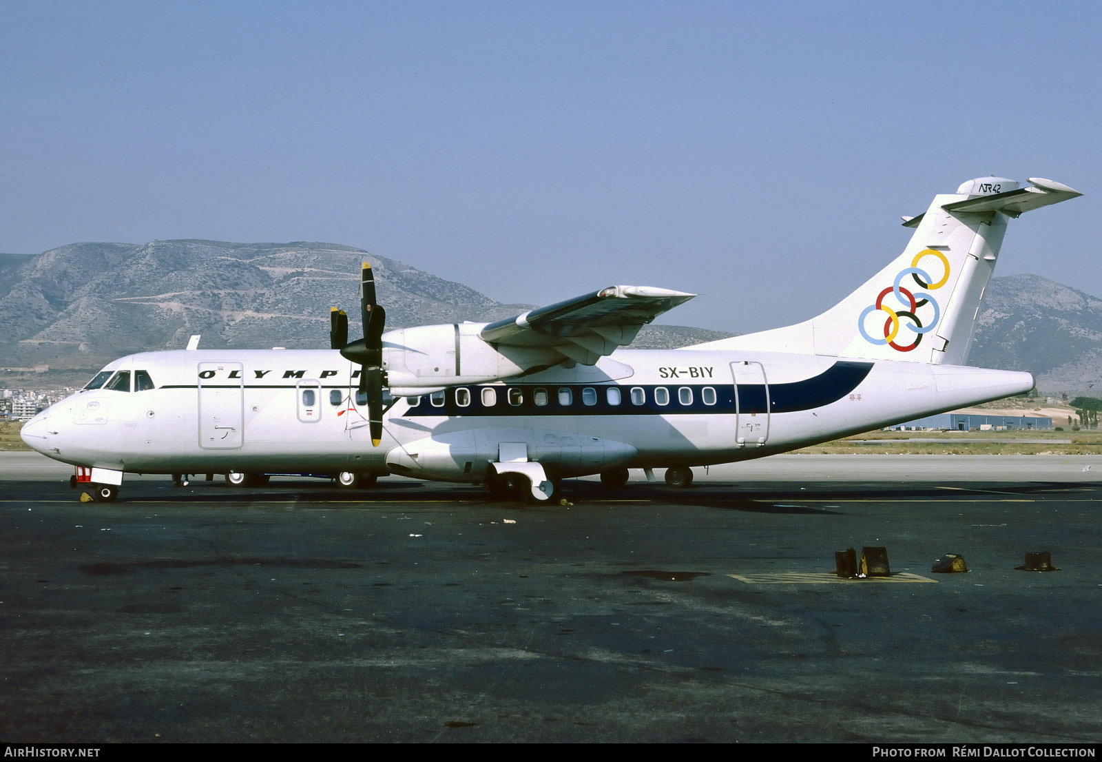 Aircraft Photo of SX-BIY | ATR ATR-42-320 | Olympic Aviation | AirHistory.net #735469