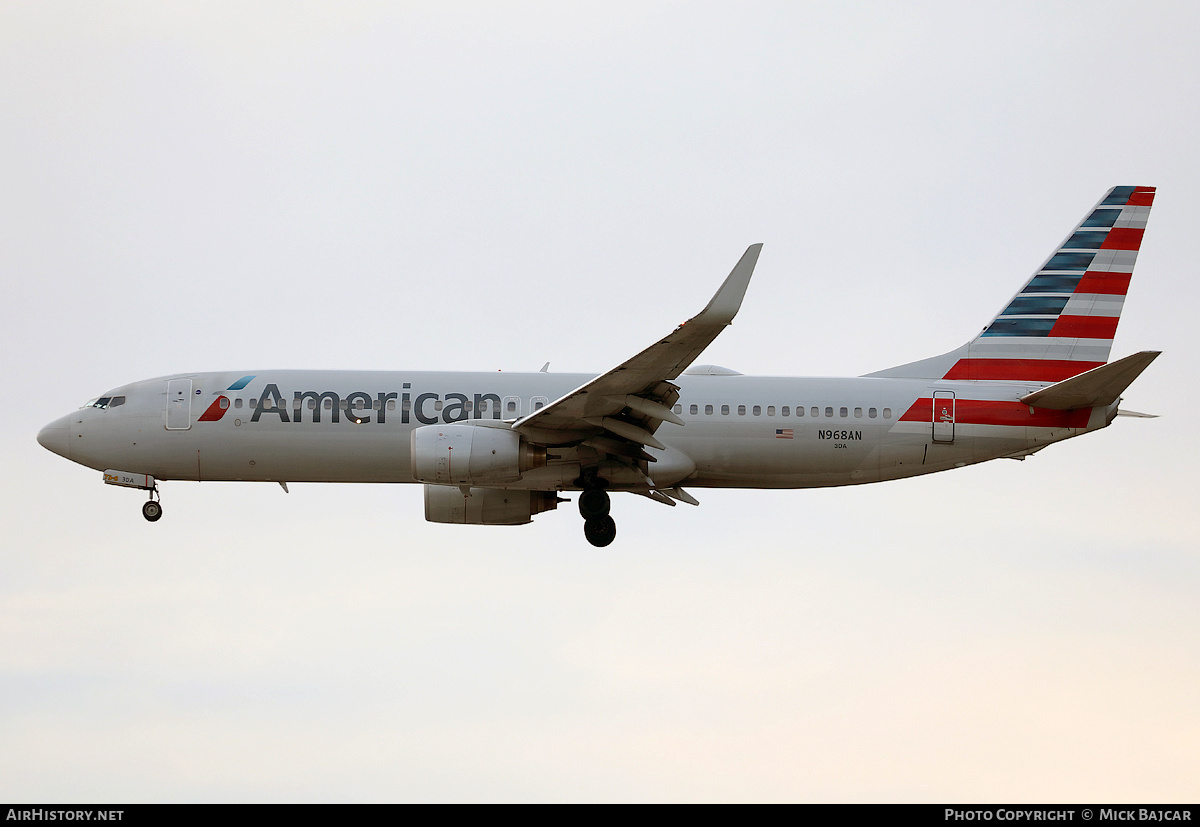Aircraft Photo of N968AN | Boeing 737-823 | American Airlines | AirHistory.net #735478