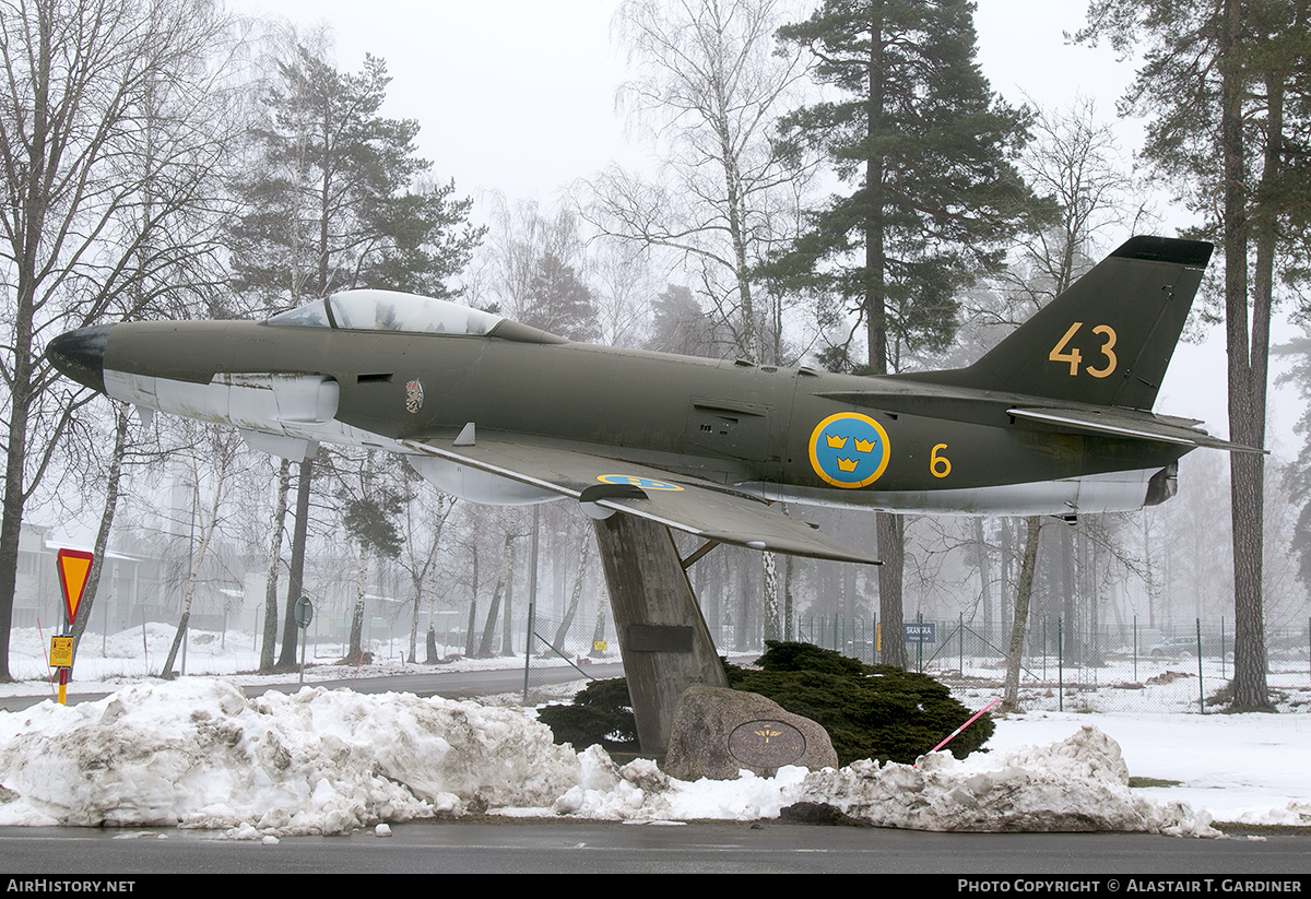 Aircraft Photo of 32259 | Saab A32A Lansen | Sweden - Air Force | AirHistory.net #735480