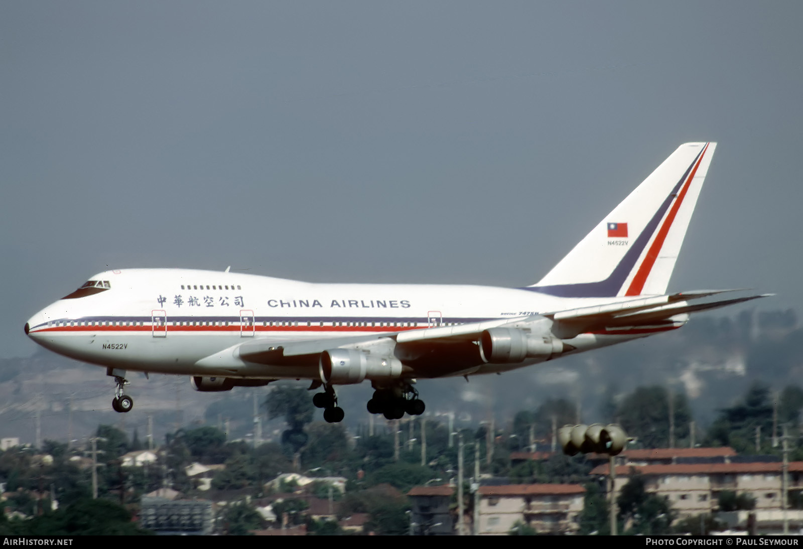 Aircraft Photo of N4522V | Boeing 747SP-09 | China Airlines | AirHistory.net #735481