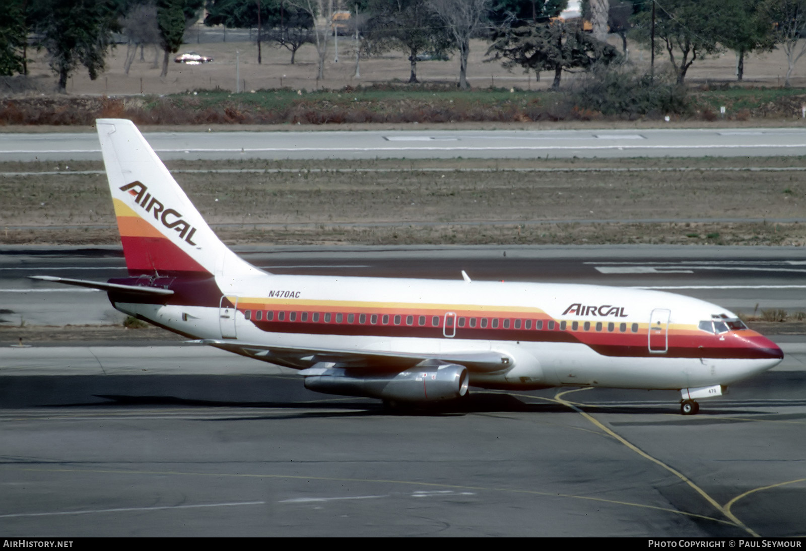 Aircraft Photo of N470AC | Boeing 737-247 | AirCal | AirHistory.net #735483