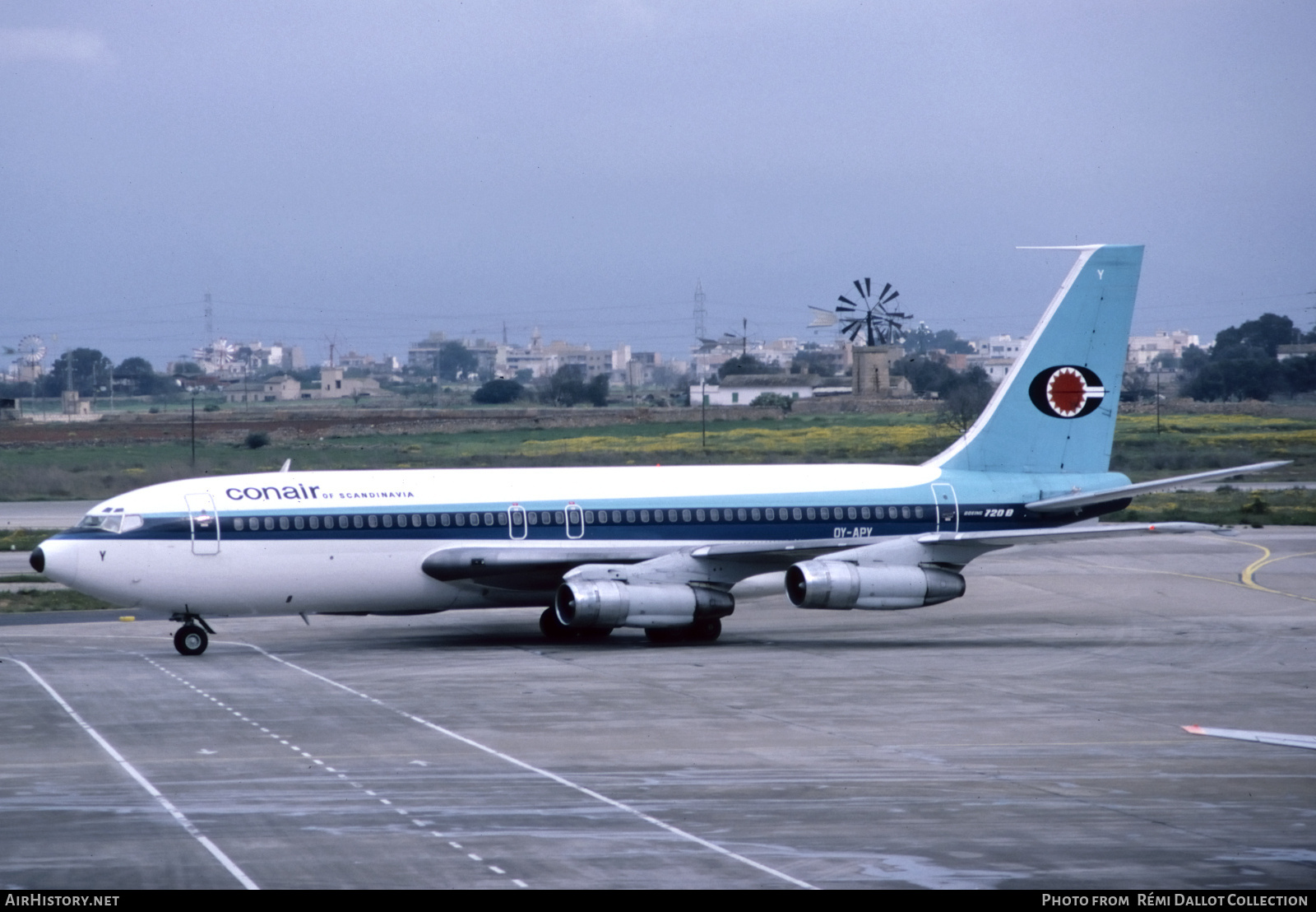 Aircraft Photo of OY-APY | Boeing 720-051B | Conair of Scandinavia | AirHistory.net #735495