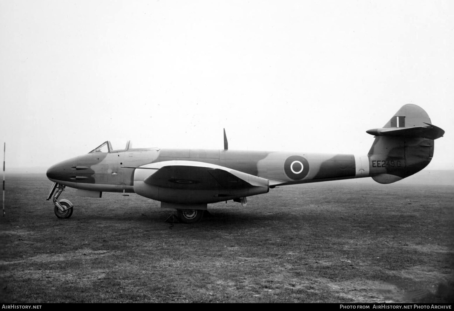 Aircraft Photo of EE249/G | Gloster Meteor F3 | UK - Air Force | AirHistory.net #735507