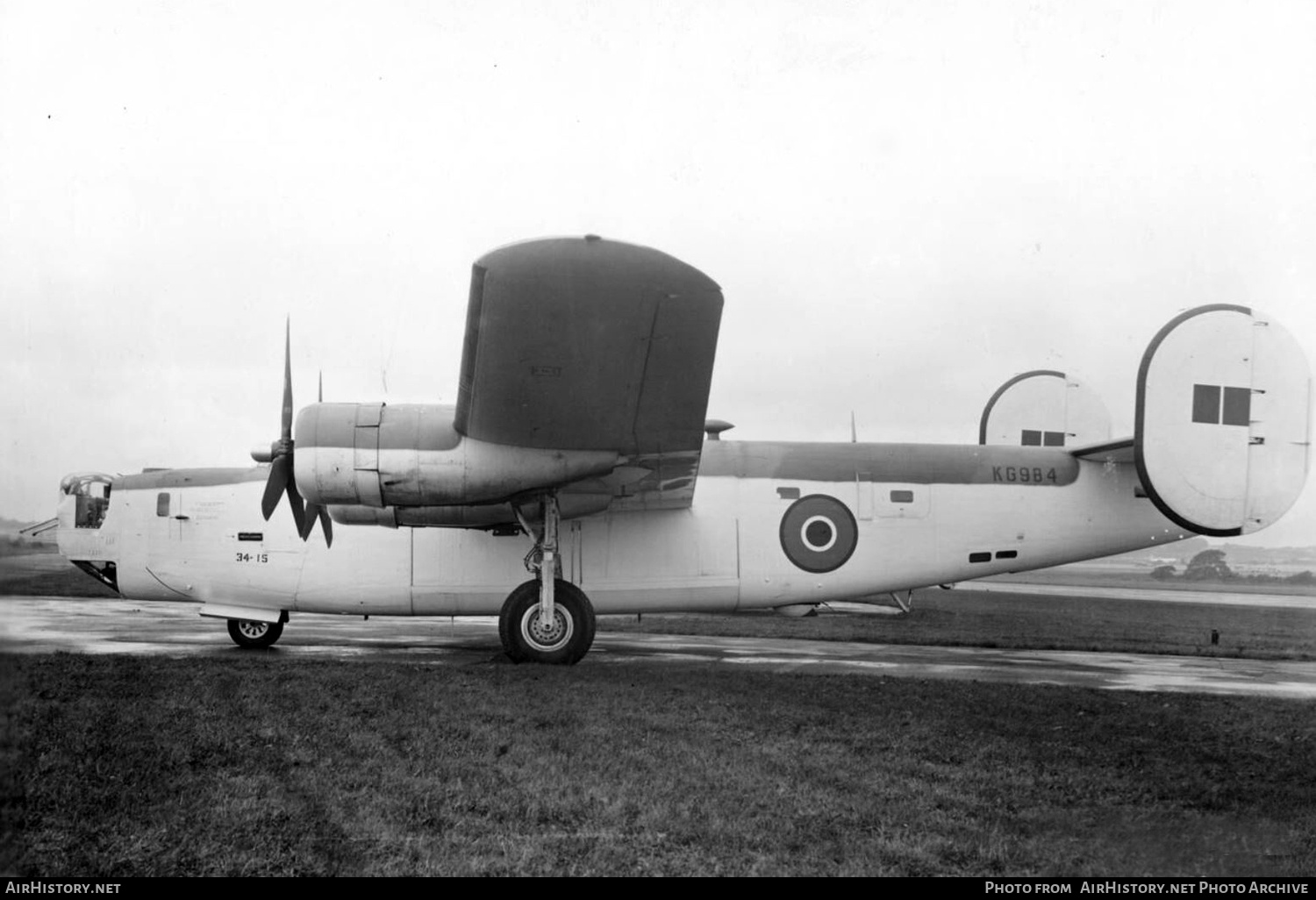 Aircraft Photo of KG984 | Consolidated B-24J Liberator GR Mk.VIII | UK - Air Force | AirHistory.net #735509