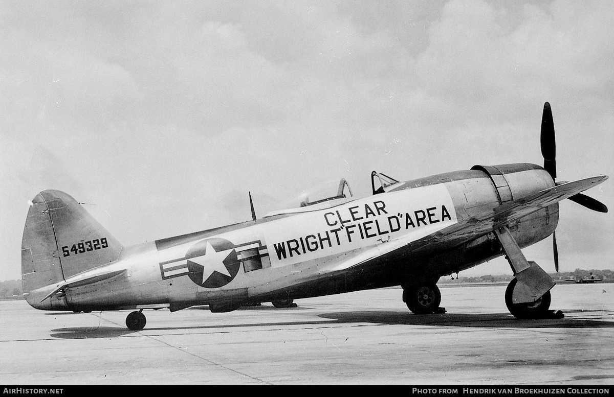 Aircraft Photo of 45-49329 / 549329 | Republic F-47N Thunderbolt | USA - Air Force | AirHistory.net #735535