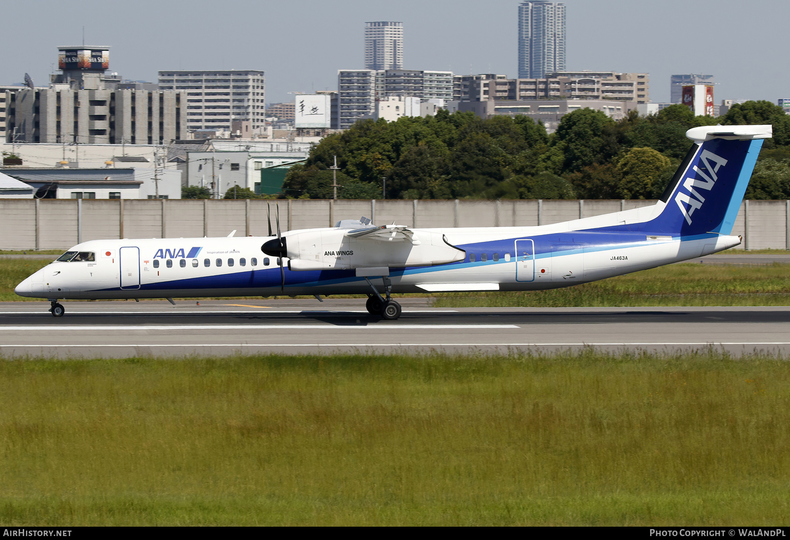 Aircraft Photo of JA463A | Bombardier DHC-8-402 Dash 8 | All Nippon Airways - ANA | AirHistory.net #735548