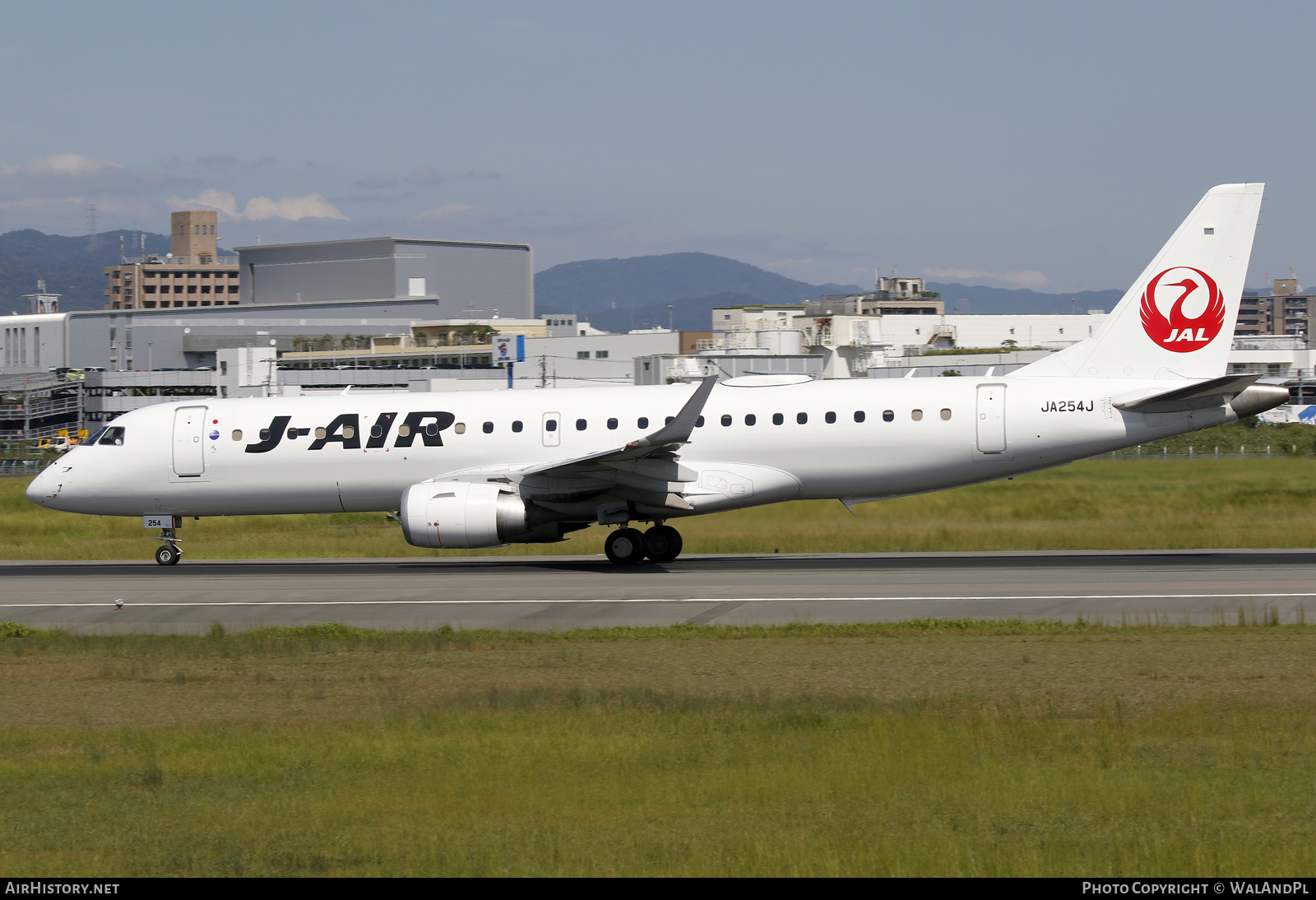 Aircraft Photo of JA254J | Embraer 190STD (ERJ-190-100STD) | J-Air | AirHistory.net #735550
