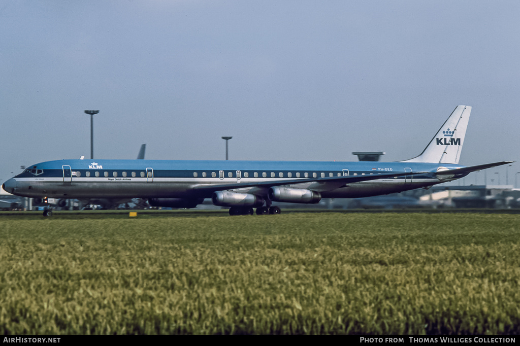 Aircraft Photo of PH-DED | McDonnell Douglas DC-8-63 | KLM - Royal Dutch Airlines | AirHistory.net #735553