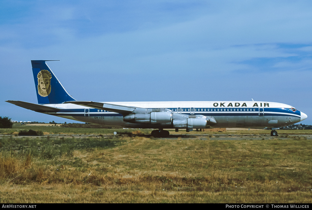 Aircraft Photo of 5N-AOQ | Boeing 707-355C | Okada Air | AirHistory.net #735566