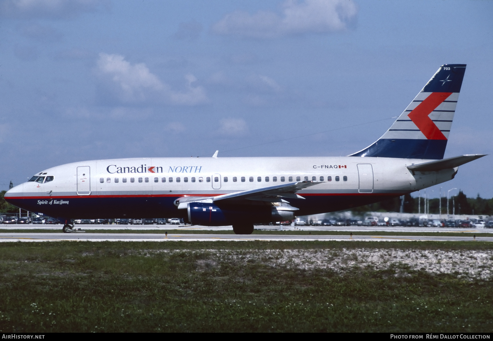 Aircraft Photo of C-FNAQ | Boeing 737-242C | Canadian North | AirHistory.net #735567