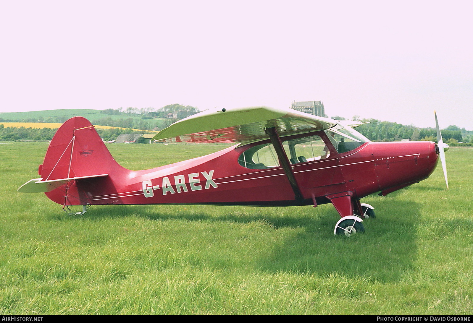 Aircraft Photo of G-AREX | Aeronca 15AC Sedan | AirHistory.net #735575