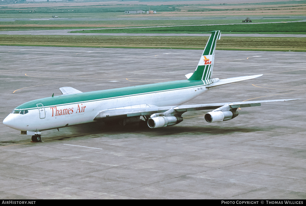 Aircraft Photo of 5N-TAS | Boeing 707-321C | Thames Air | AirHistory.net #735594