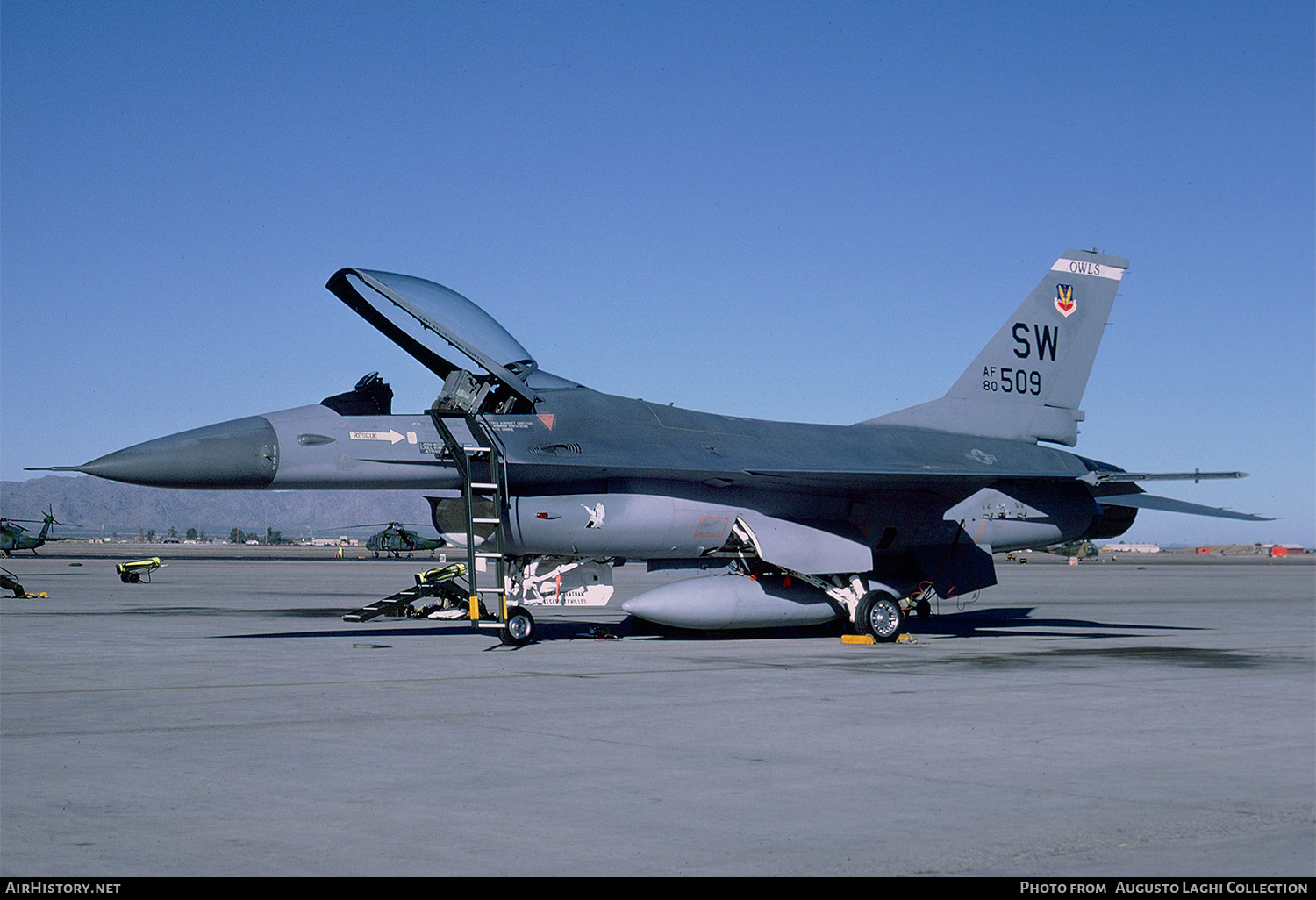 Aircraft Photo of 80-0509 / AF80-509 | General Dynamics F-16A Fighting Falcon | USA - Air Force | AirHistory.net #735606