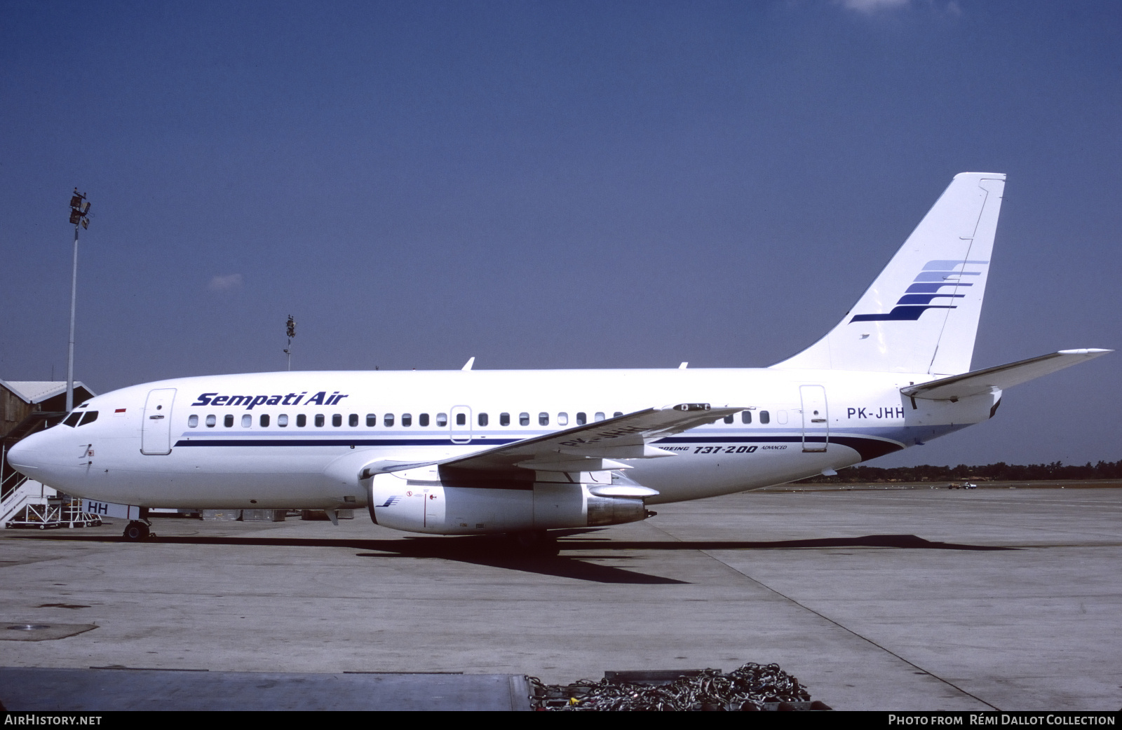 Aircraft Photo of PK-JHH | Boeing 737-230/Adv | Sempati Air | AirHistory.net #735613